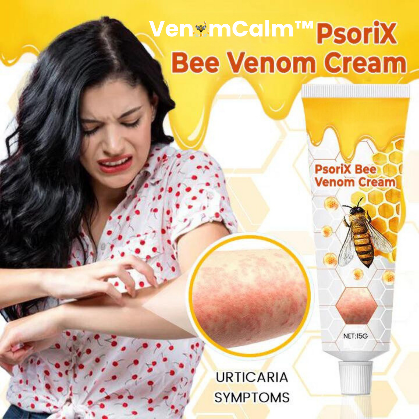 VenomCalm™ PsoriX Bee Venom Cream