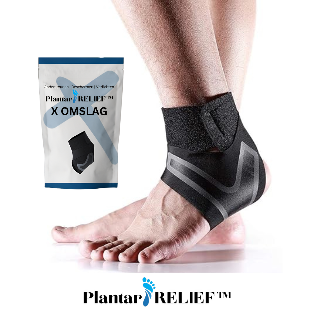 PlantarRelief™ Enkelbrace | Stabiliseert je enkel voor 97% tijdens het lopen