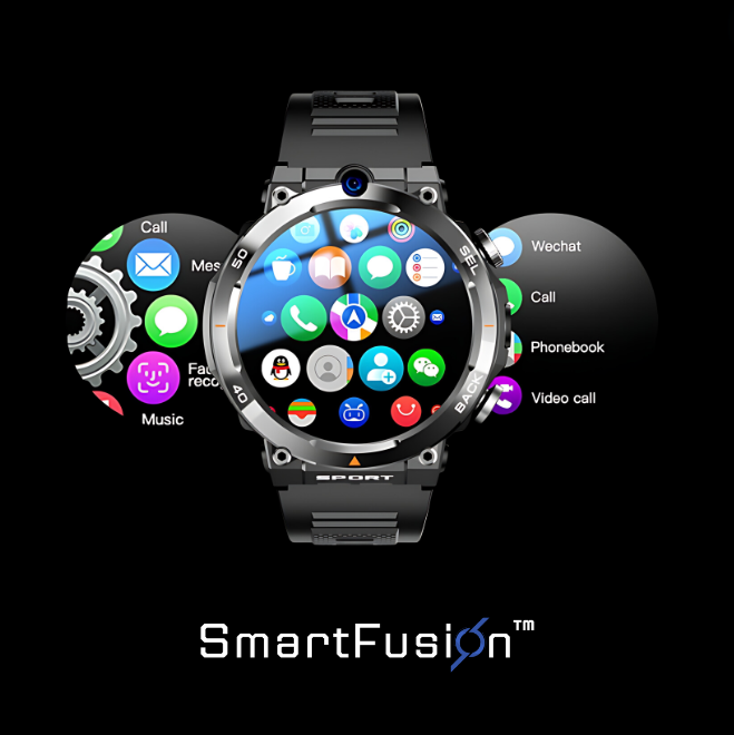 SmartFusion™ smartwatch | Verbind en navigeer moeiteloos in een paar stappen!