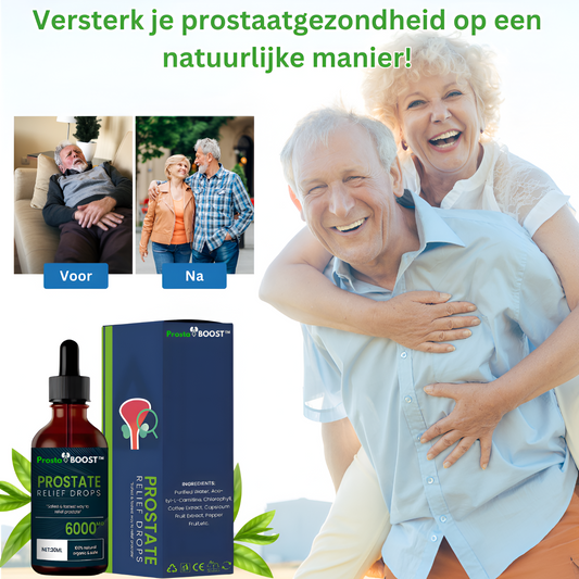 ProstaBoost™ Druppels | Herstel Prostaatgezondheid en Verhoog Prestaties!